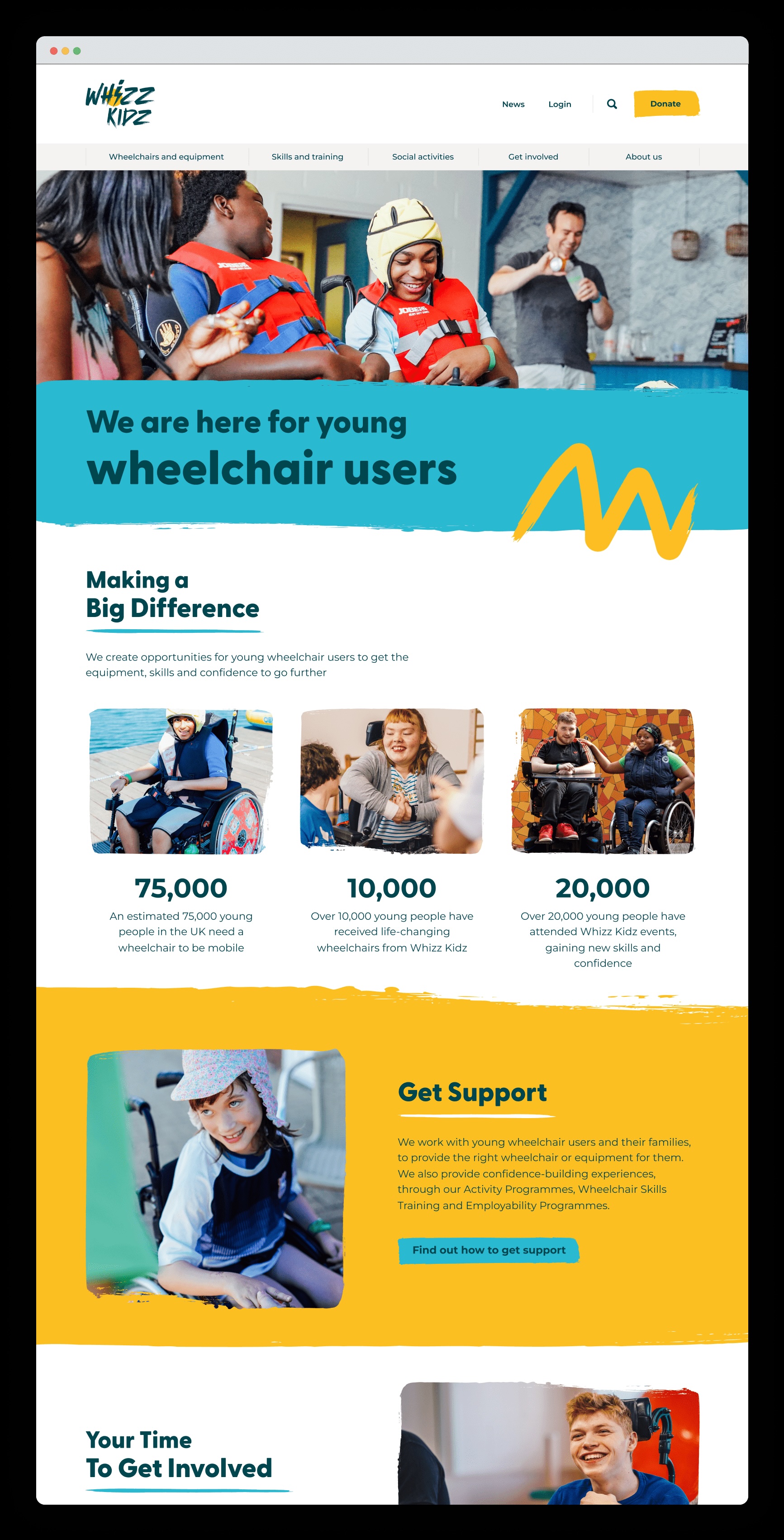 Whizz Kidz website screenshot